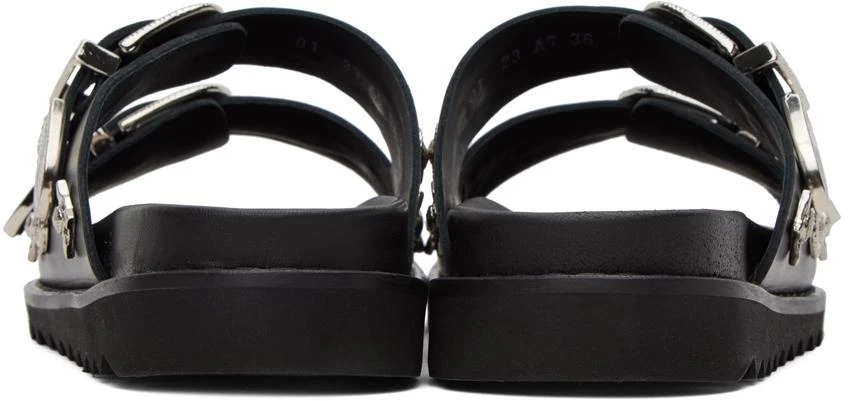 商品Toga Virilis|Black Embellished Sandals,价格¥3250,第2张图片详细描述