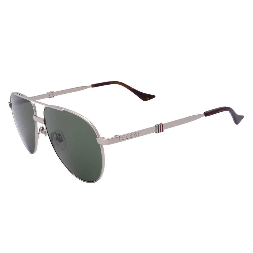 商品Gucci|Green Pilot Men's Sunglasses GG1440S 002 59,价格¥1153,第3张图片详细描述