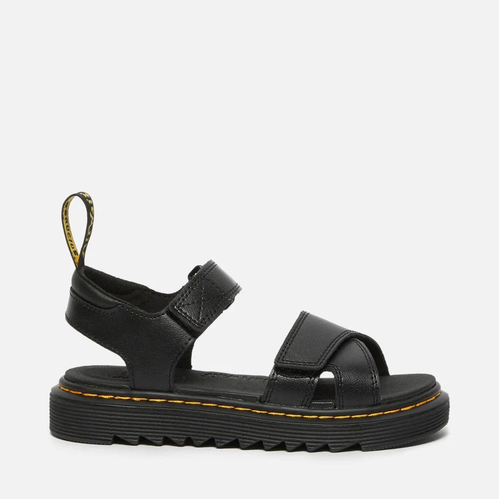 商品Dr. Martens|Dr. Martens Kids' Vossie Lamper Sandal - Black,价格¥248,第1张图片