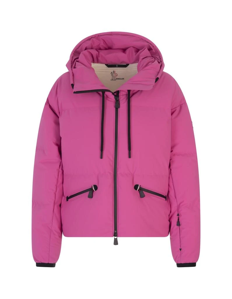 商品Moncler|Moncler Grenoble Woman Fuchsia Allesaz Short Down Jacket,价格¥9095,第1张图片