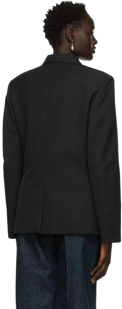 商品Lemaire|Black Twill Blazer,价格¥2700,第3张图片详细描述