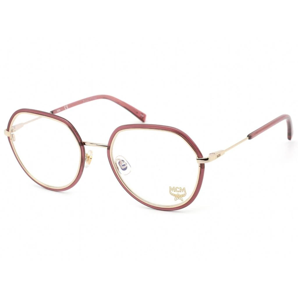 商品MCM|MCM Women's Eyeglasses - Clear Demo Lens Wine Full Rim Metal Frame | MCM2134 212,价格¥440,第1张图片