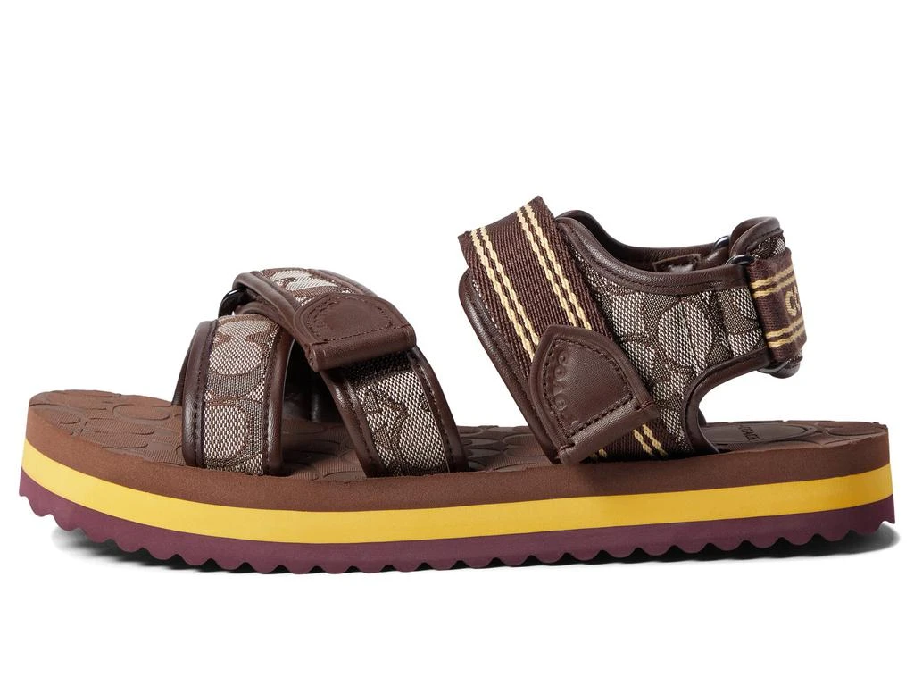商品Coach|Signature Jacquard Sport Sandal,价格¥761,第4张图片详细描述