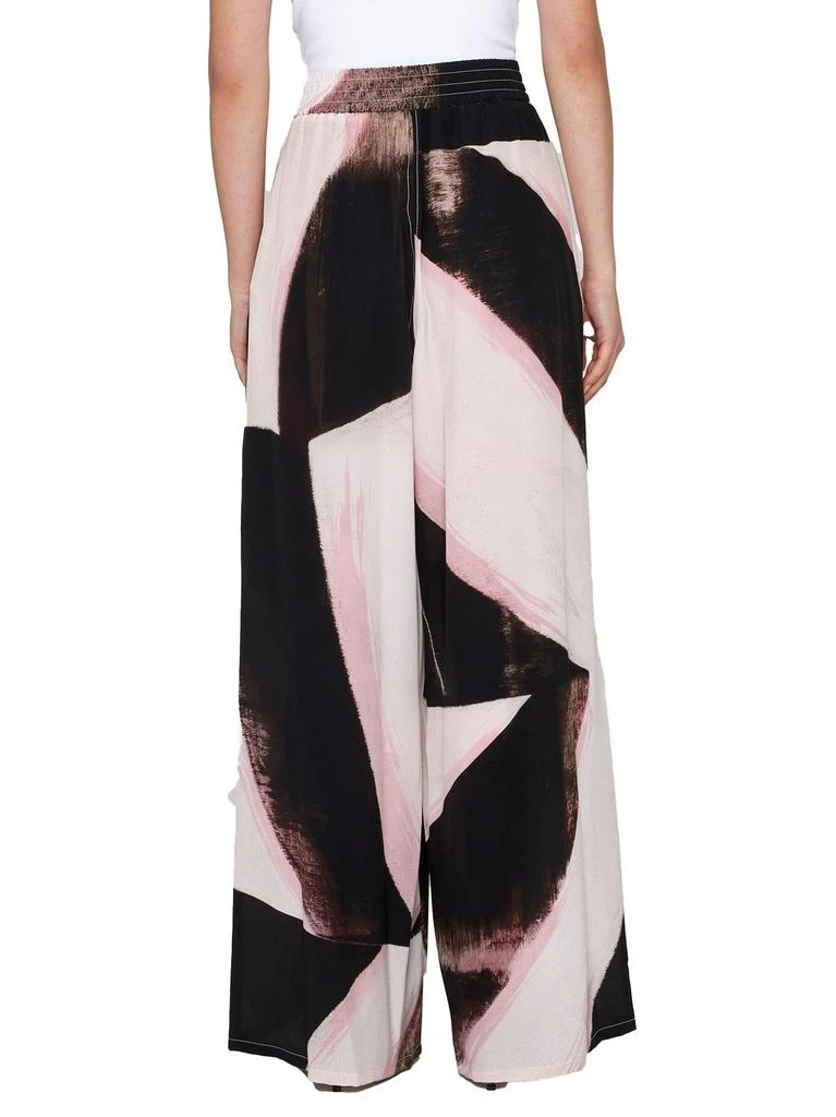 商品Alexander McQueen|Alexander McQueen Color-Block Wide Leg Pants,价格¥4863,第4张图片详细描述