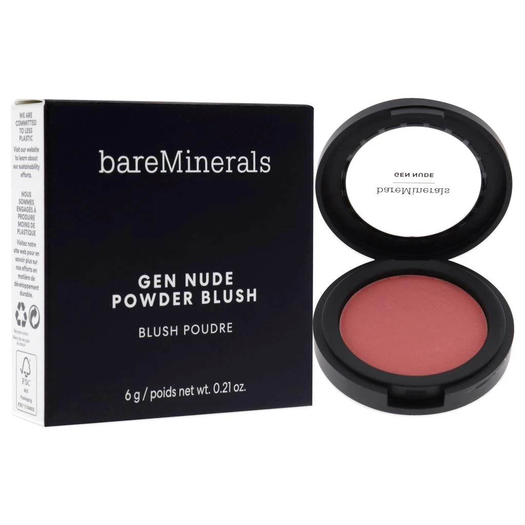 商品BareMinerals|bareMinerals Gen Nude Powder Blush - Pink Me Up For Women 0.21 oz Blush,价格¥180,第3张图片详细描述