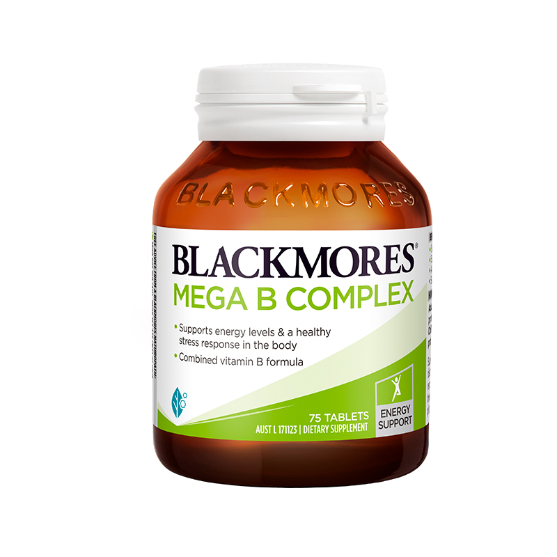 Blackmores | BLACKMORES澳佳宝b6防脱发复合B族维生素头发养发VB75片学生熬夜 126.19元 商品图片