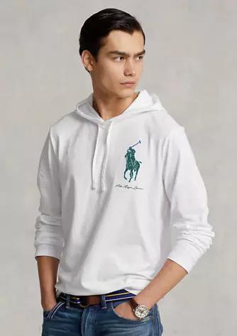 商品Ralph Lauren|Big Pony Jersey Hooded T-Shirt,价格¥352,第3张图片详细描述