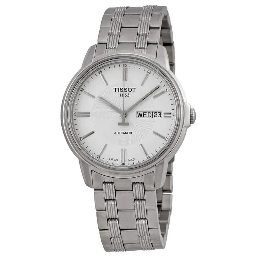 商品Tissot|Automatic III White Dial Men's Watch T0654301103100,价格¥2364,第1张图片