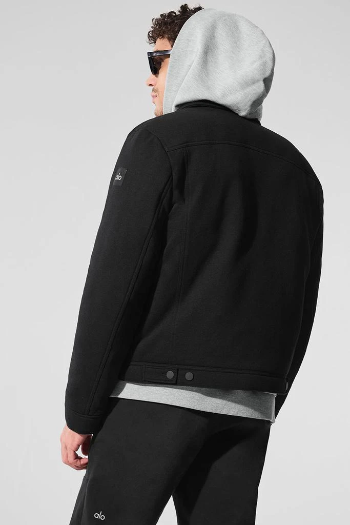 商品Alo|Ease Trucker Jacket - Black,价格¥1537,第3张图片详细描述