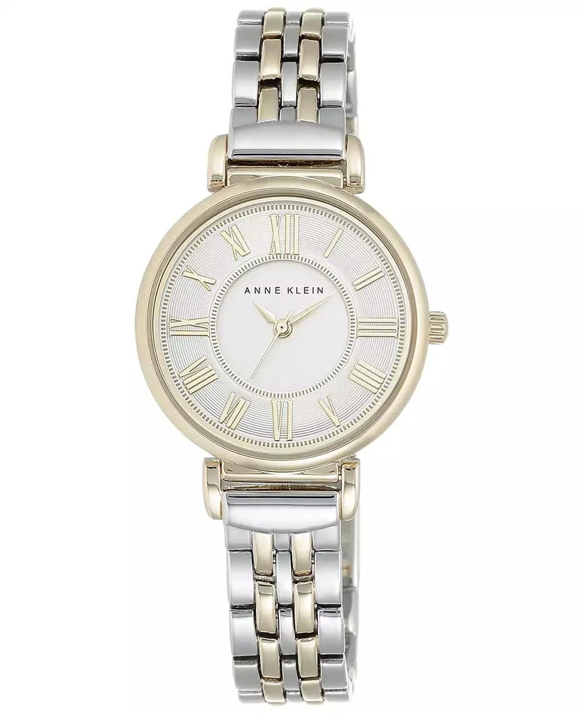 商品Anne Klein|Women's Two-Tone Bracelet Watch 30mm,价格¥492,第1张图片