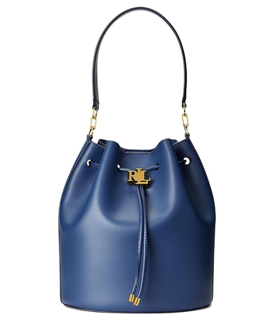 商品Ralph Lauren|Large Andie Leather Drawstring Bag,价格¥1618,第1张图片