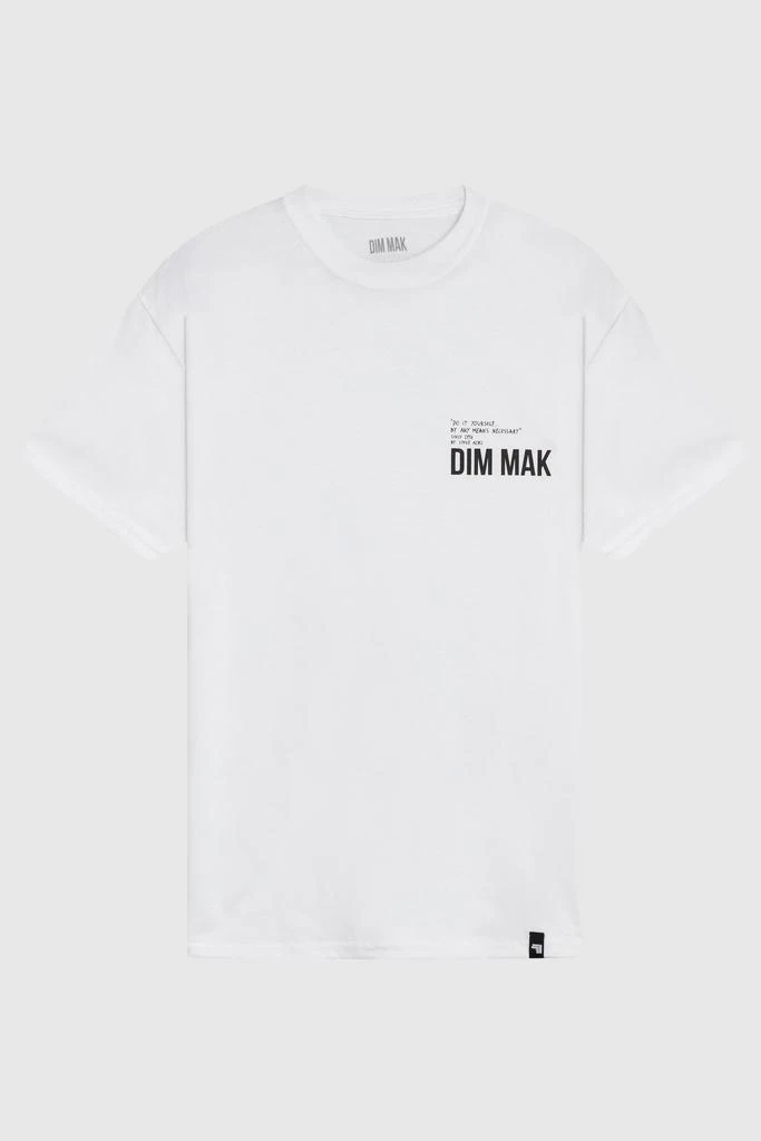 商品Dim Mak|Dim Mak Essential 2.0 Short Sleeve Tee - White,价格¥296,第1张图片