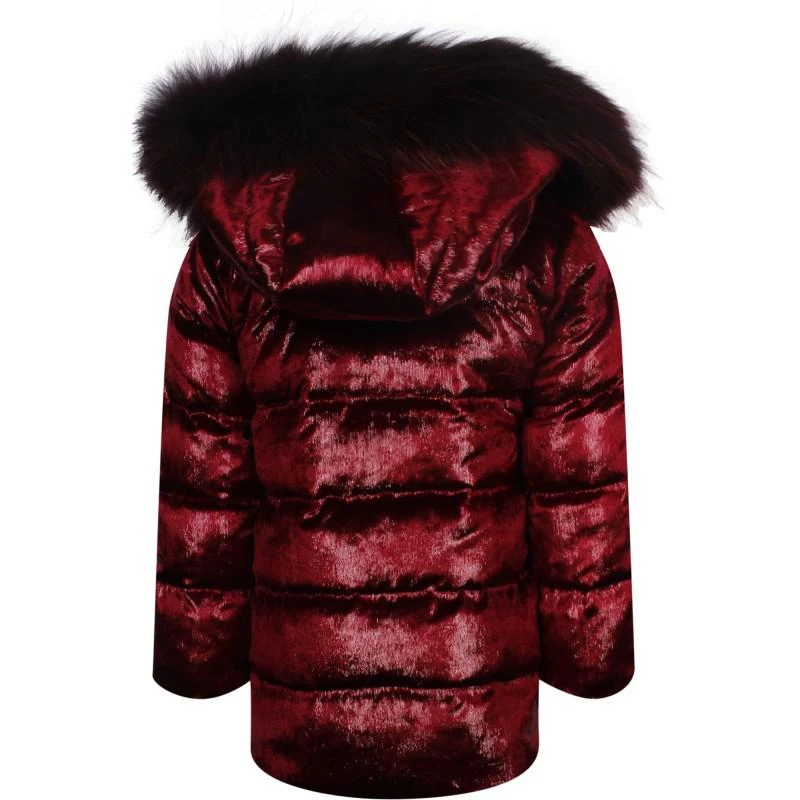 商品Eirene|Girls sparkle padded coat with fur trim,价格¥3973,第2张图片详细描述