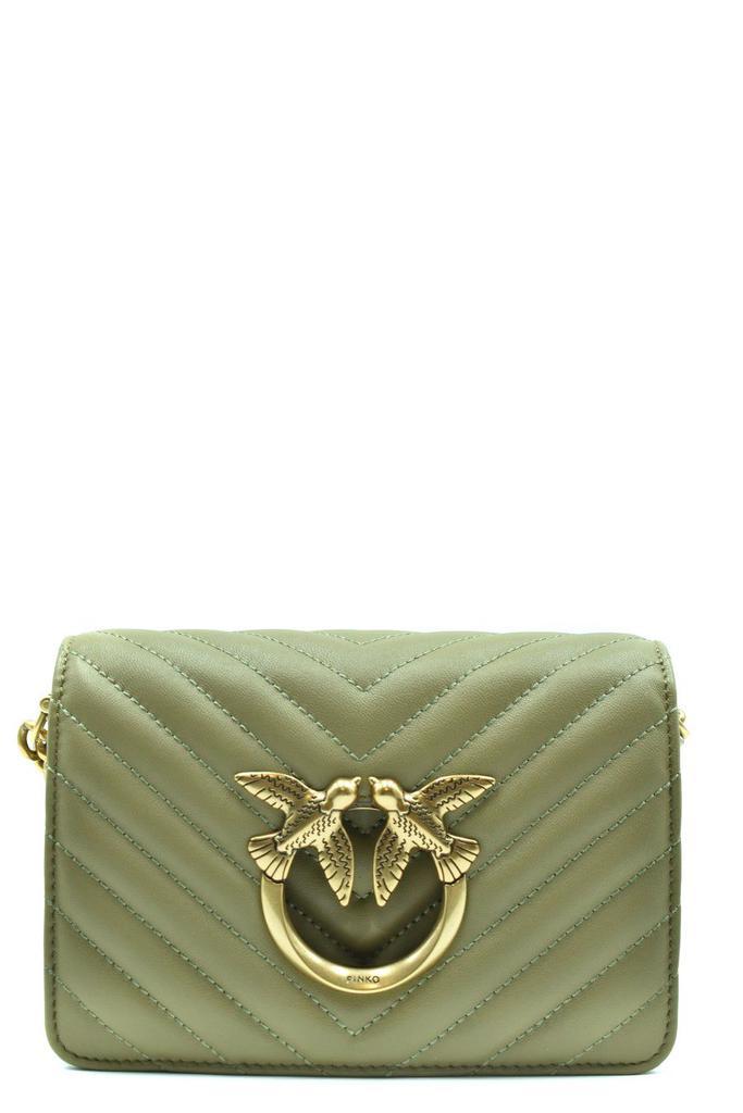 商品PINKO|Pinko Womens Green Shoulder Bag,价格¥3589,第1张图片