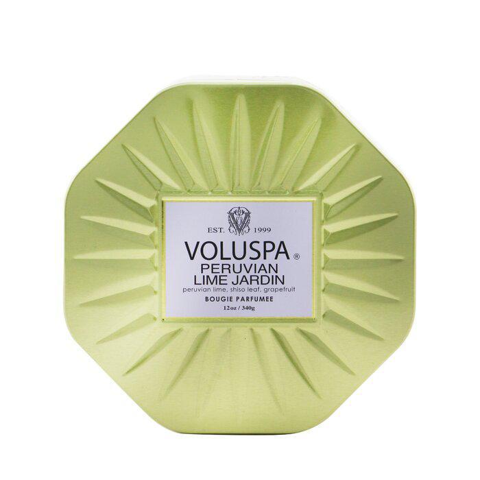 商品Voluspa|Voluspa 三烛芯八边形装饰罐香薰蜡烛 - 秘鲁柠檬花园 340g/12oz,价格¥240,第5张图片详细描述
