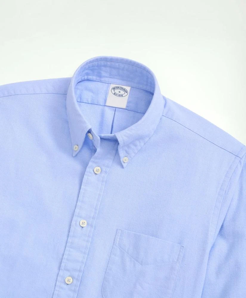 商品Brooks Brothers|Portuguese Flannel Polo Button Down Collar Shirt,价格¥1047,第2张图片详细描述