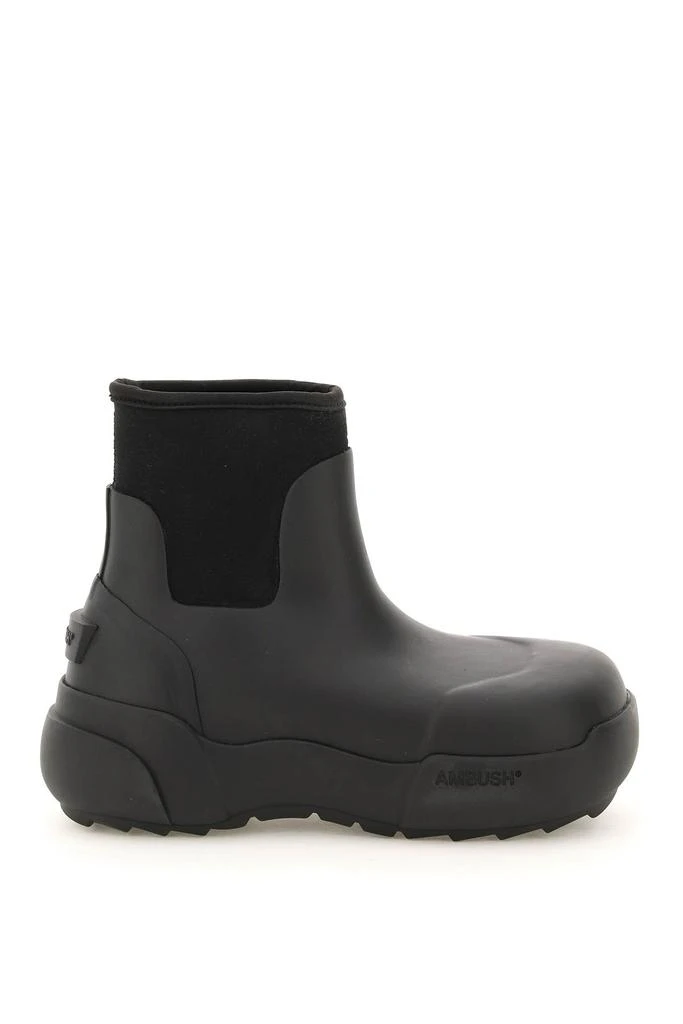 商品Ambush|Ambush Rubber Ankle Boots,价格¥1879,第1张图片