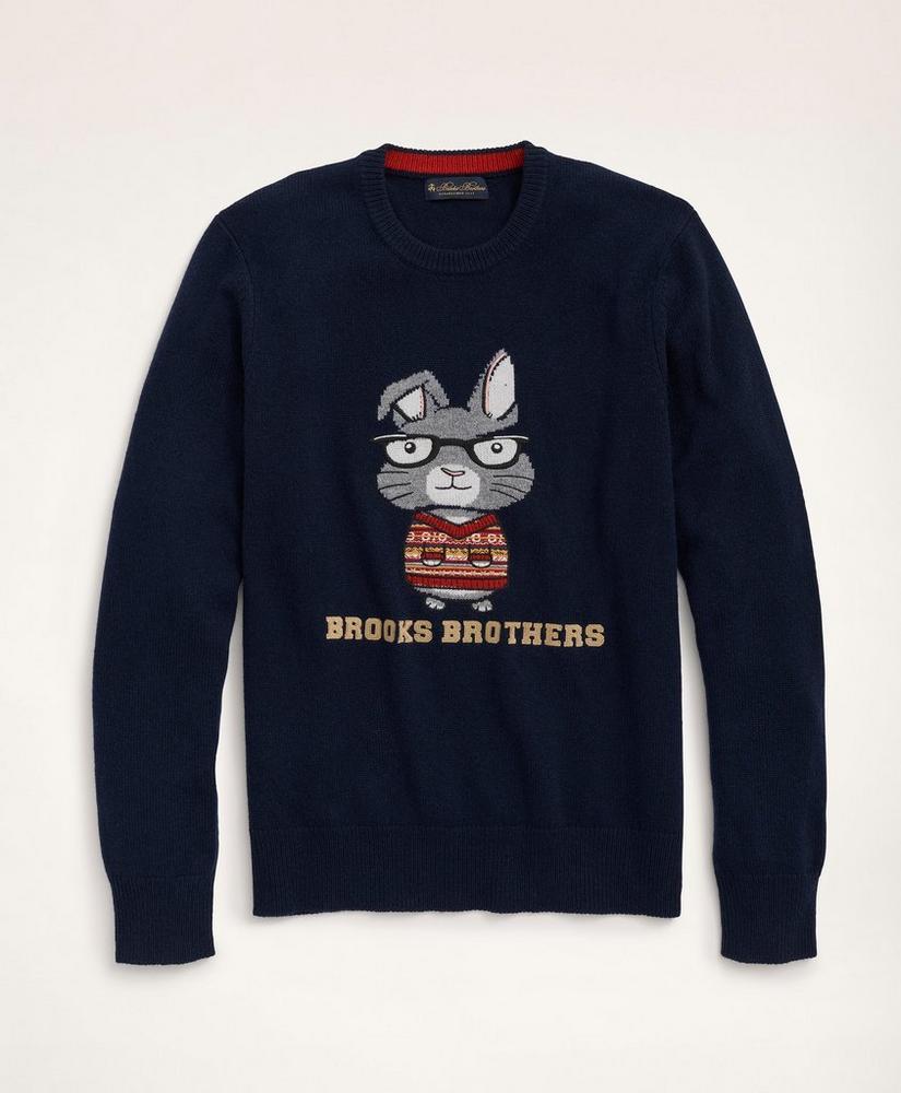 商品Brooks Brothers|Men's Lunar New Year Merino Wool Sweater,价格¥1383,第1张图片