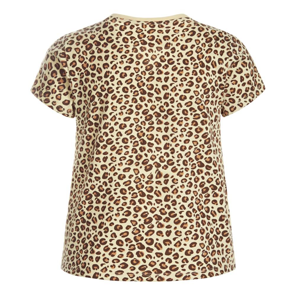 Little Girls Leopard-Print T-Shirt, Created For Macy's商品第2张图片规格展示