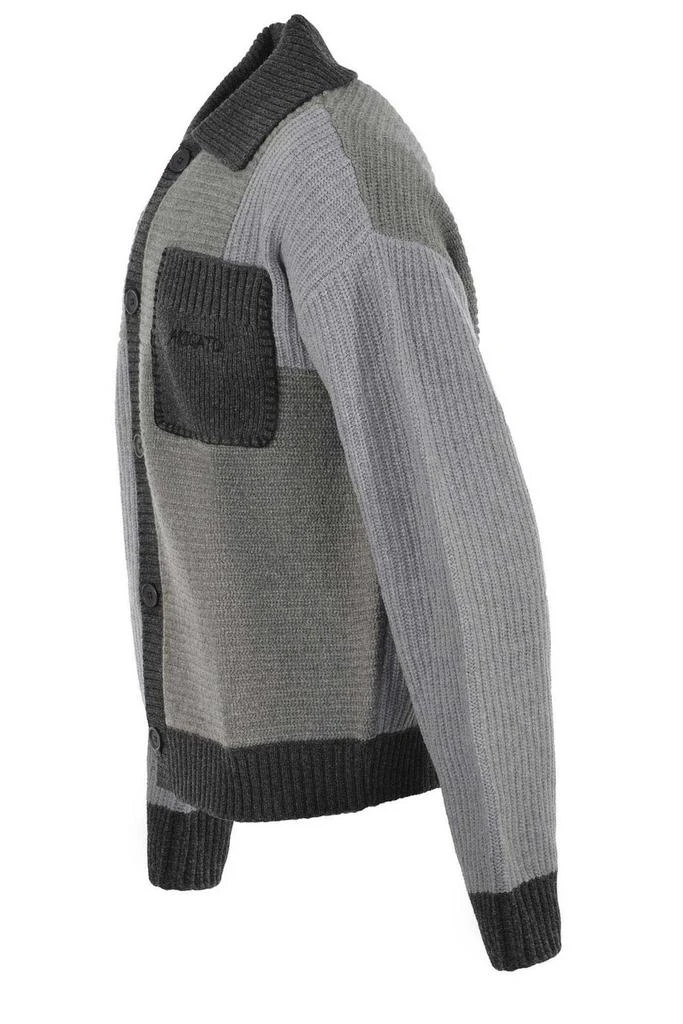 商品Axel Arigato|Axel Arigato Franco Patchwork Knitted Cardigan,价格¥1760,第3张图片详细描述