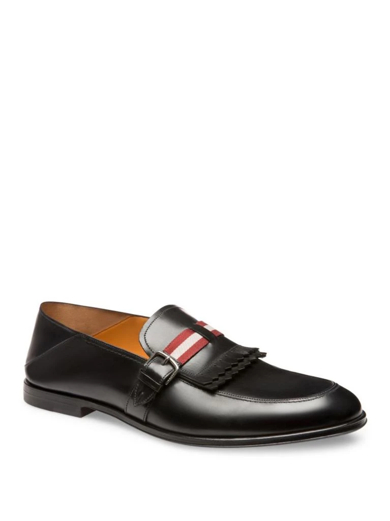 商品Bally|Welky Convertible Leather Loafers,价格¥2108,第1张图片