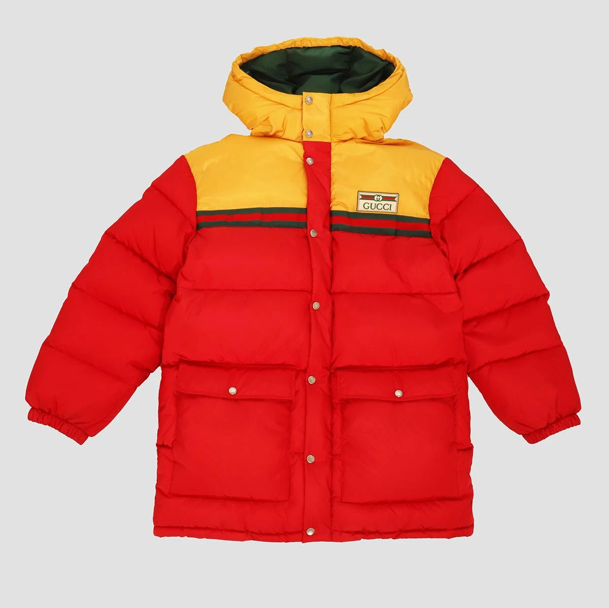 商品Gucci|Gucci 男童大衣 737799XWAXT6429 红色,价格¥7468,第2张图片详细描述