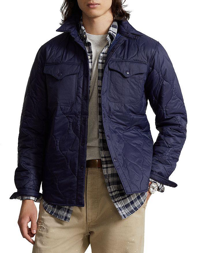 商品Ralph Lauren|Quilted Shirt Jacket,价格¥1125,第5张图片详细描述