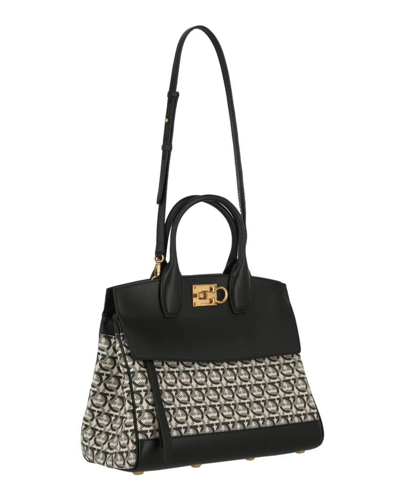 商品Salvatore Ferragamo|Studio Gancini Monogram Tote,价格¥7898,第4张图片详细描述