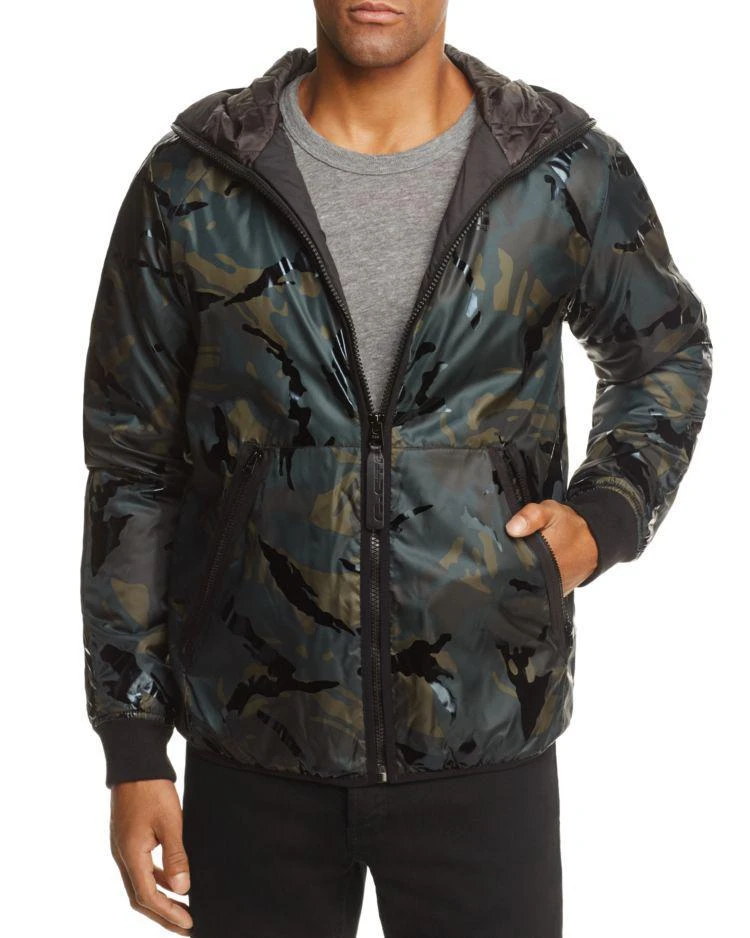 商品G-Star|Padded Camouflage Hooded Jacket,价格¥1407,第1张图片
