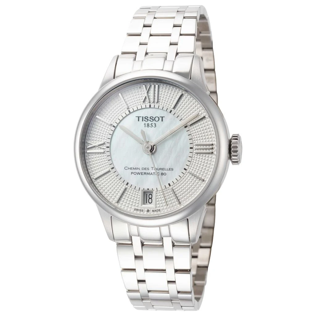 商品Tissot|Tissot Chemin des Tourelles Women's Watch T0992071111800,价格¥2412,第1张图片