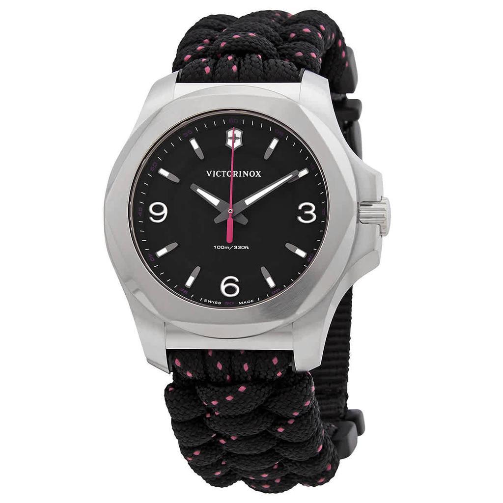 商品Victorinox|Victorinox Quartz Black Dial Ladies Watch 241918,价格¥2072,第1张图片