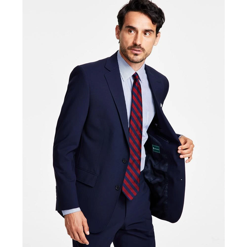 商品Brooks Brothers|Men's Classic-Fit Stretch Wool Blend Suit Jacket,价格¥2023,第4张图片详细描述