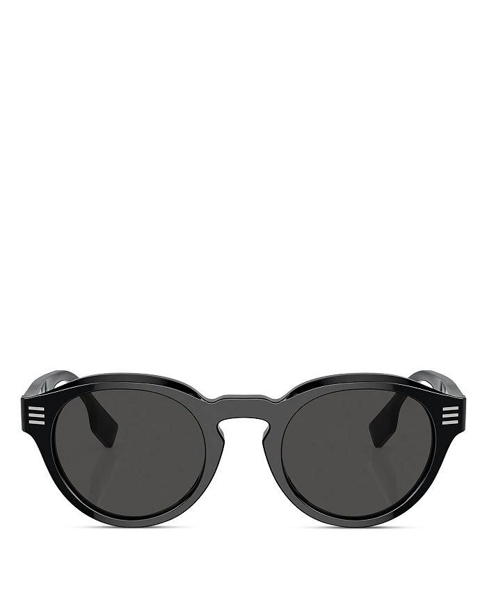 商品Burberry|Round Sunglasses, 50mm,价格¥2312,第2张图片详细描述