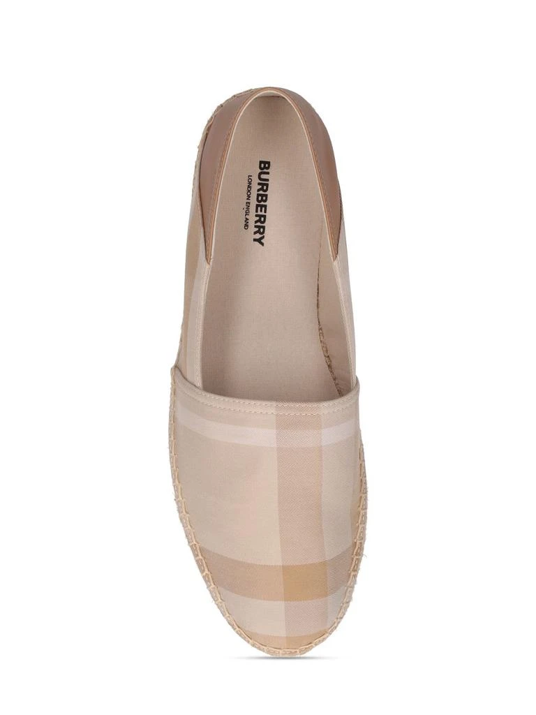 商品Burberry|Alport Check Canvas Espadrilles,价格¥4234,第4张图片详细描述