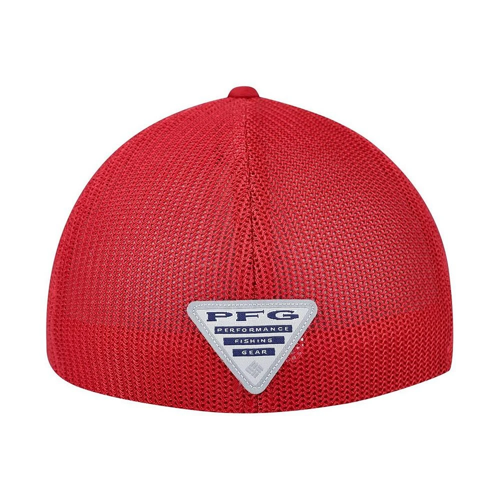 商品Columbia|Men's Cardinal Arkansas Razorbacks PFG Hooks Flex Hat,价格¥184,第4张图片详细描述