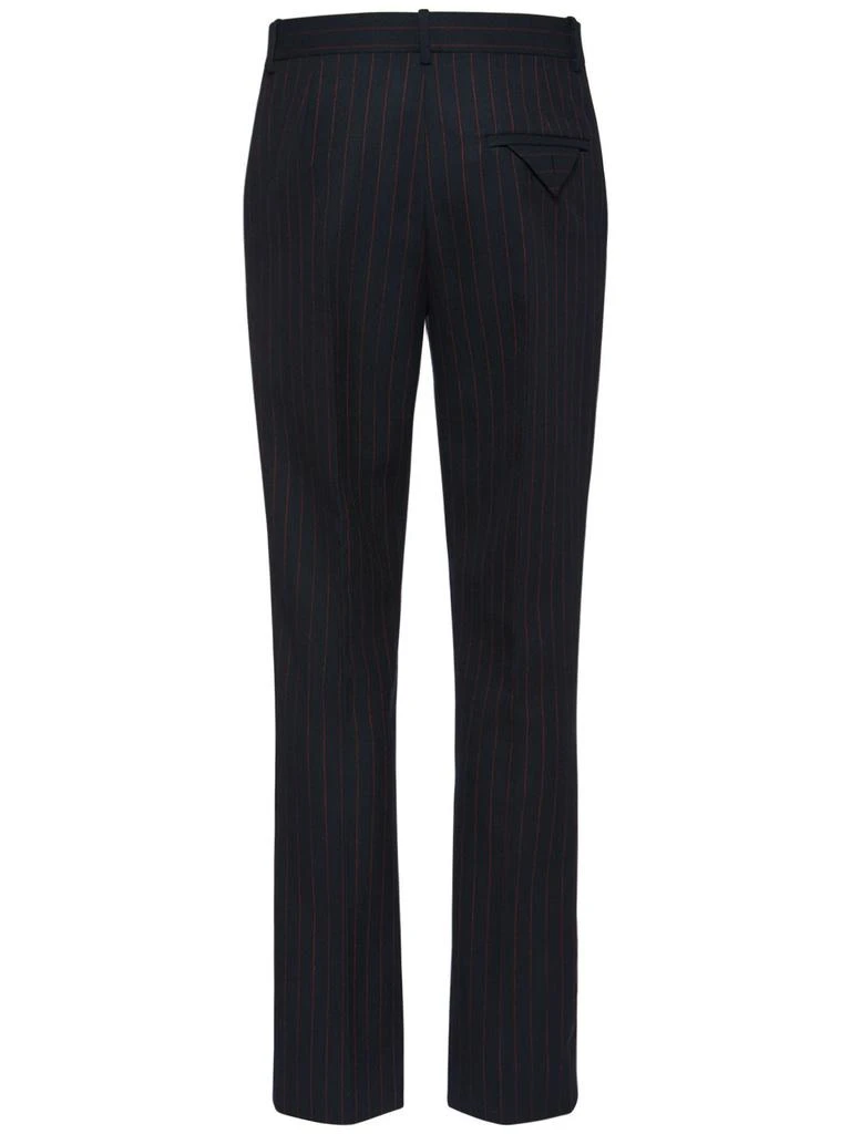 商品Bottega Veneta|Pinstripe Wool Slim Leg Pants,价格¥13038,第4张图片详细描述