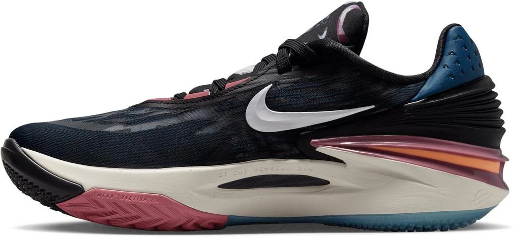 商品NIKE|Nike Air Zoom G.T. Cut 2 防滑耐磨 低帮篮球鞋 白黑 DJ6015-003,价格¥651,第3张图片详细描述