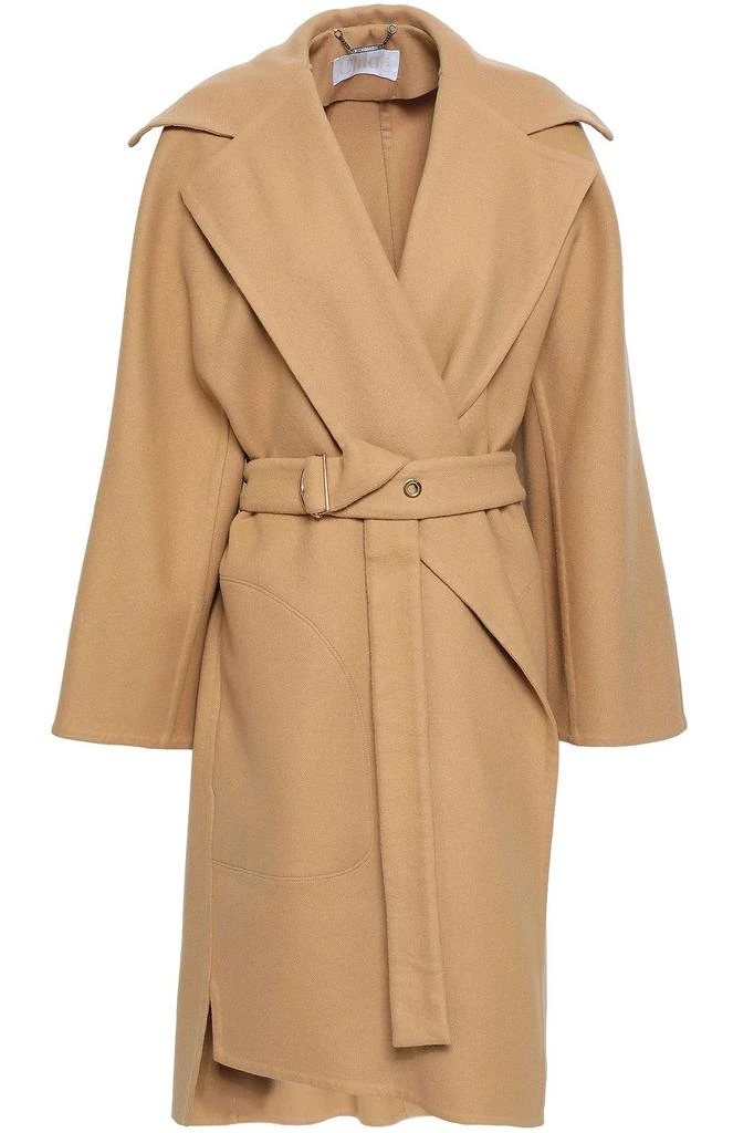 商品Chloé|Belted wool-blend felt coat,价格¥6602,第1张图片