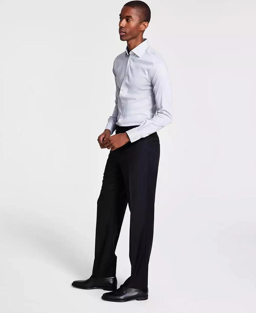 商品Michael Kors|Men's Classic-Fit Wool-Blend Stretch Solid Suit Pants,价格¥759,第1张图片