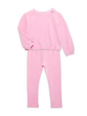 商品Splendid|Baby Girl’s 2-Piece Sweatshirt & Leggings Set,价格¥121,第1张图片