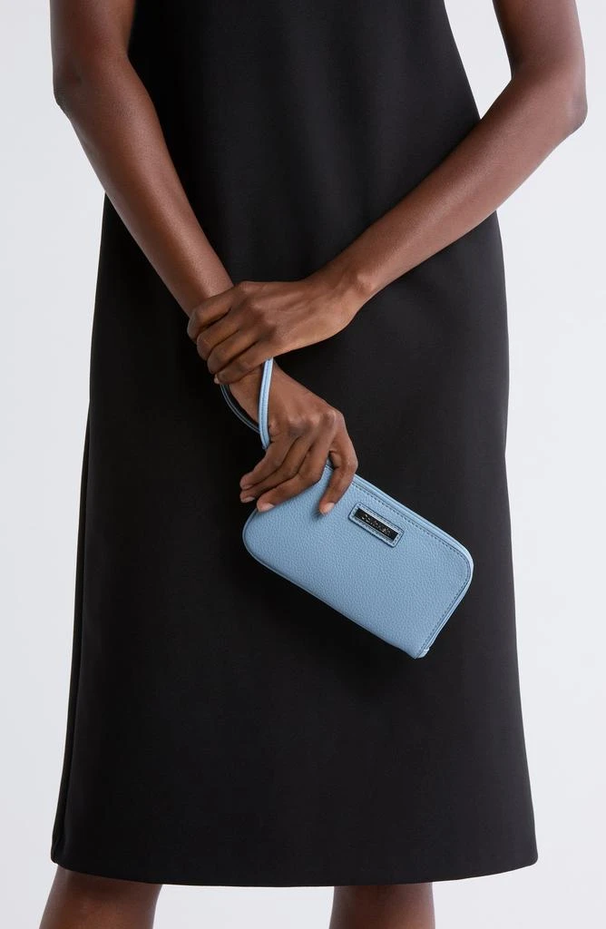 商品Calvin Klein|Faux Leather Wristlet,价格¥106,第2张图片详细描述