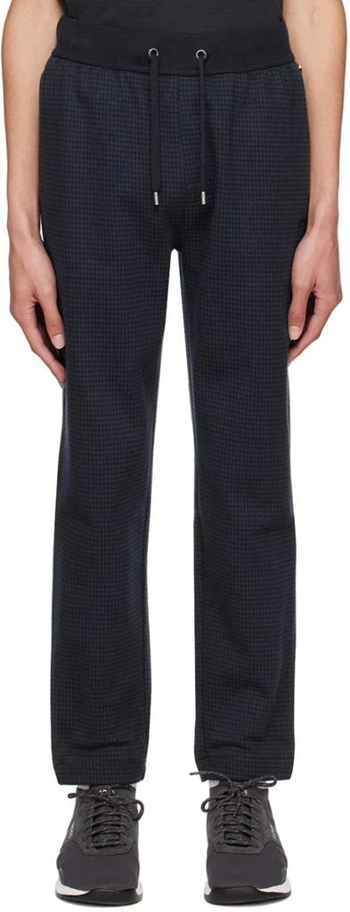 商品Hugo Boss|Navy Check Lounge Pants,价格¥462,第1张图片