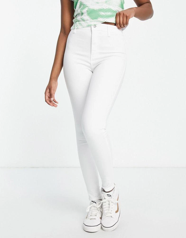 商品Topshop|Topshop Joni jeans in white,价格¥199,第2张图片详细描述