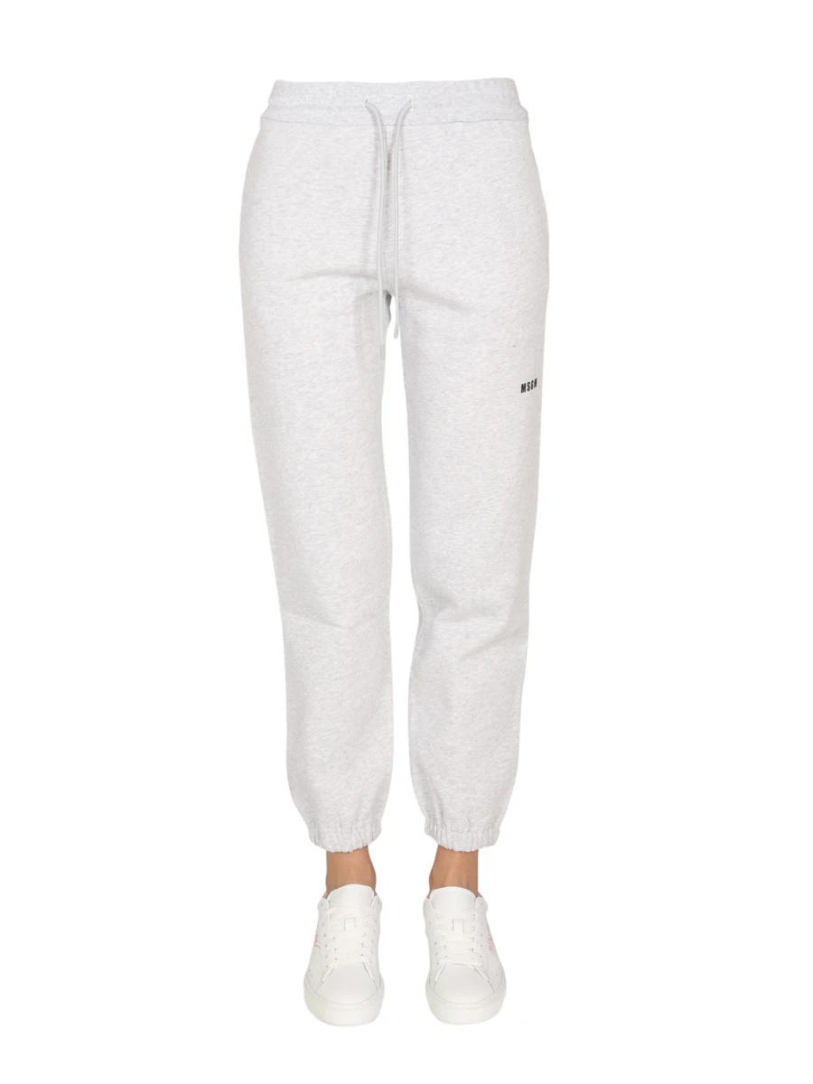 商品【商品预售7天】 MSGM|MSGM 女士休闲裤 2000MDP50020000494 灰色,价格¥901,第5张图片详细描述