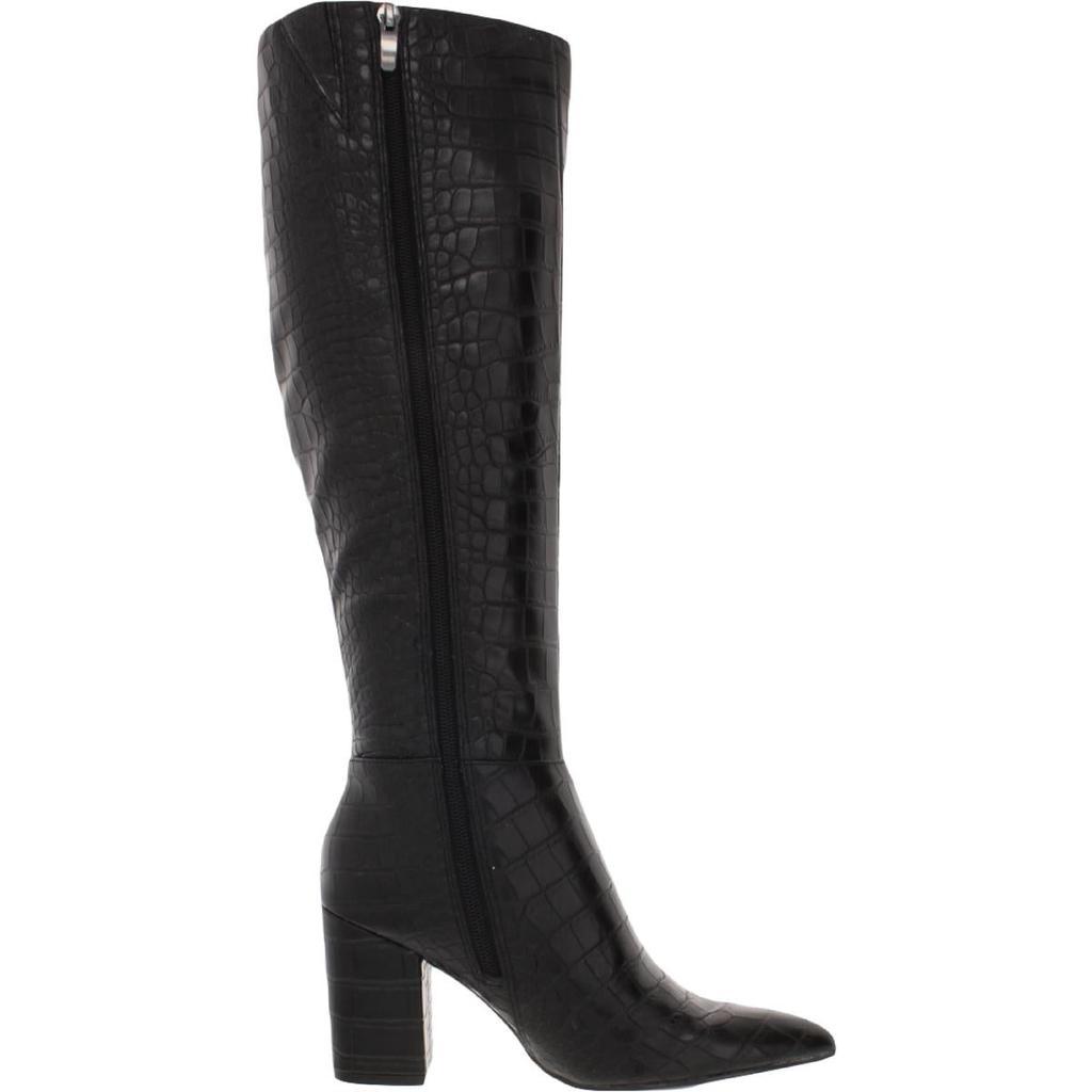 商品Nine West|Nine West Womens Adaly Faux Leather Tall Knee-High Boots,价格¥619,第5张图片详细描述