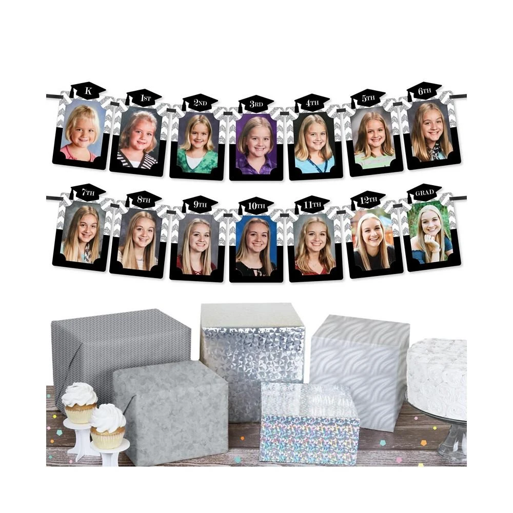 商品Big Dot of Happiness|Tassel Worth The Hassle - Silver - DIY Party Decor Picture Display Photo Banner,价格¥119,第3张图片详细描述