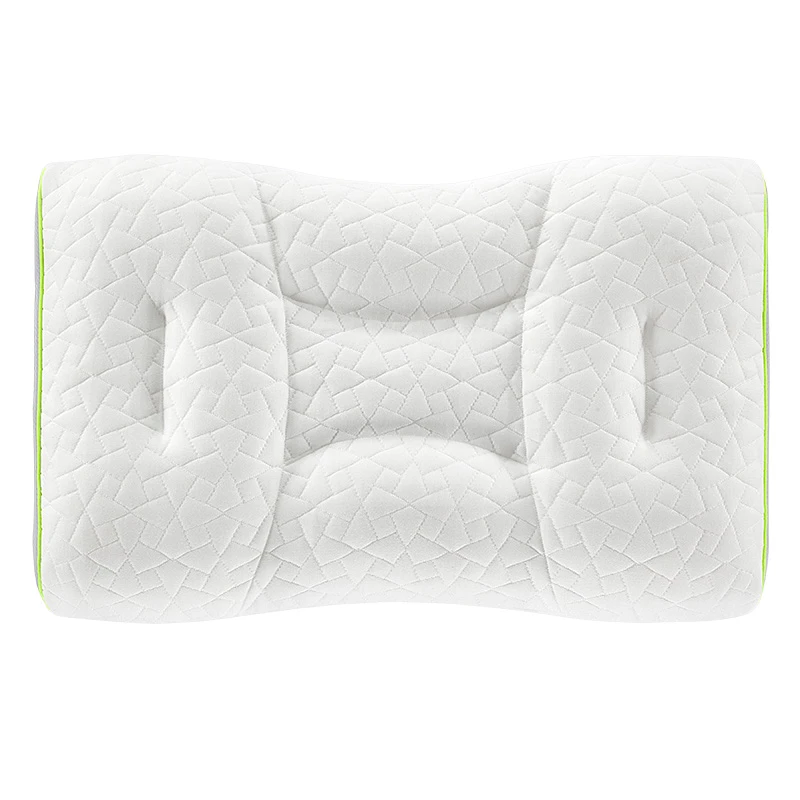 舒压分区枕（白色+灰色）一对  3.0升级版 五大独立分区可调节 100天免费试睡，不满意全额退 商品