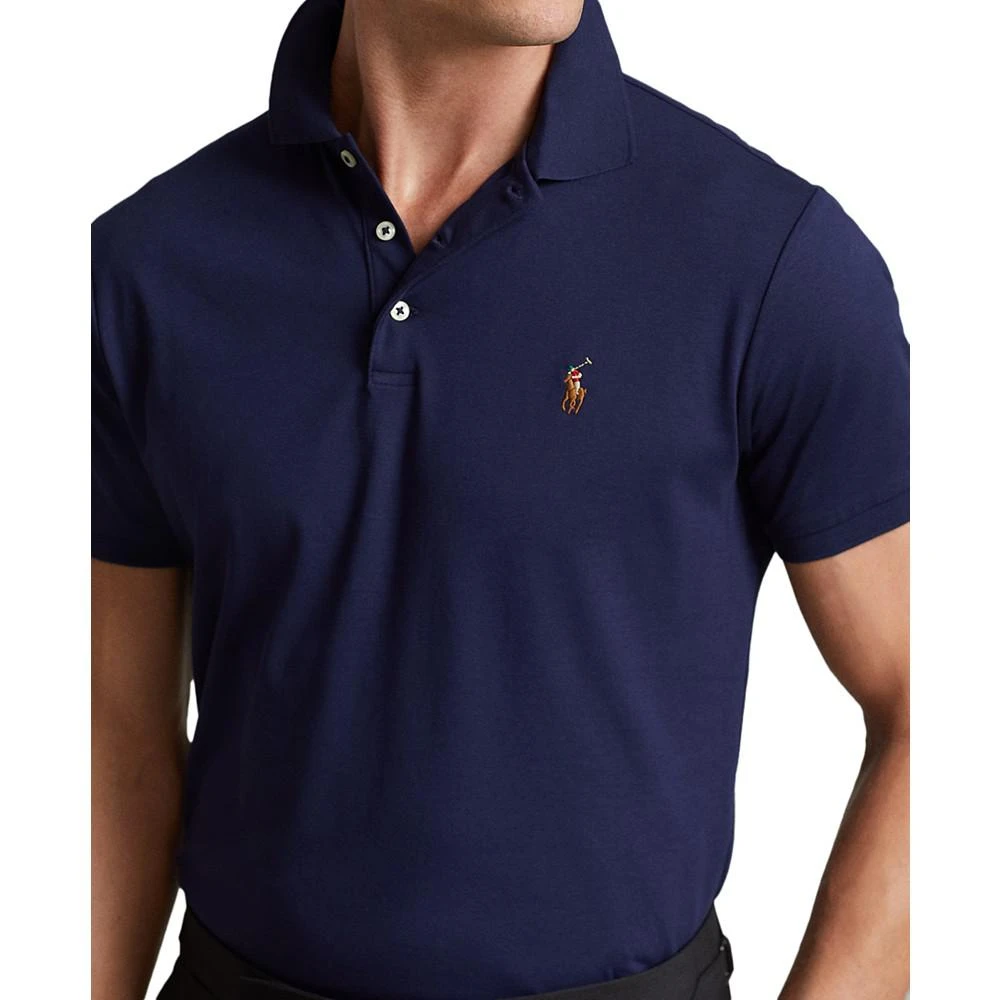 商品Ralph Lauren|Men's Classic-Fit Soft Cotton Polo Shirt,价格¥827,第3张图片详细描述
