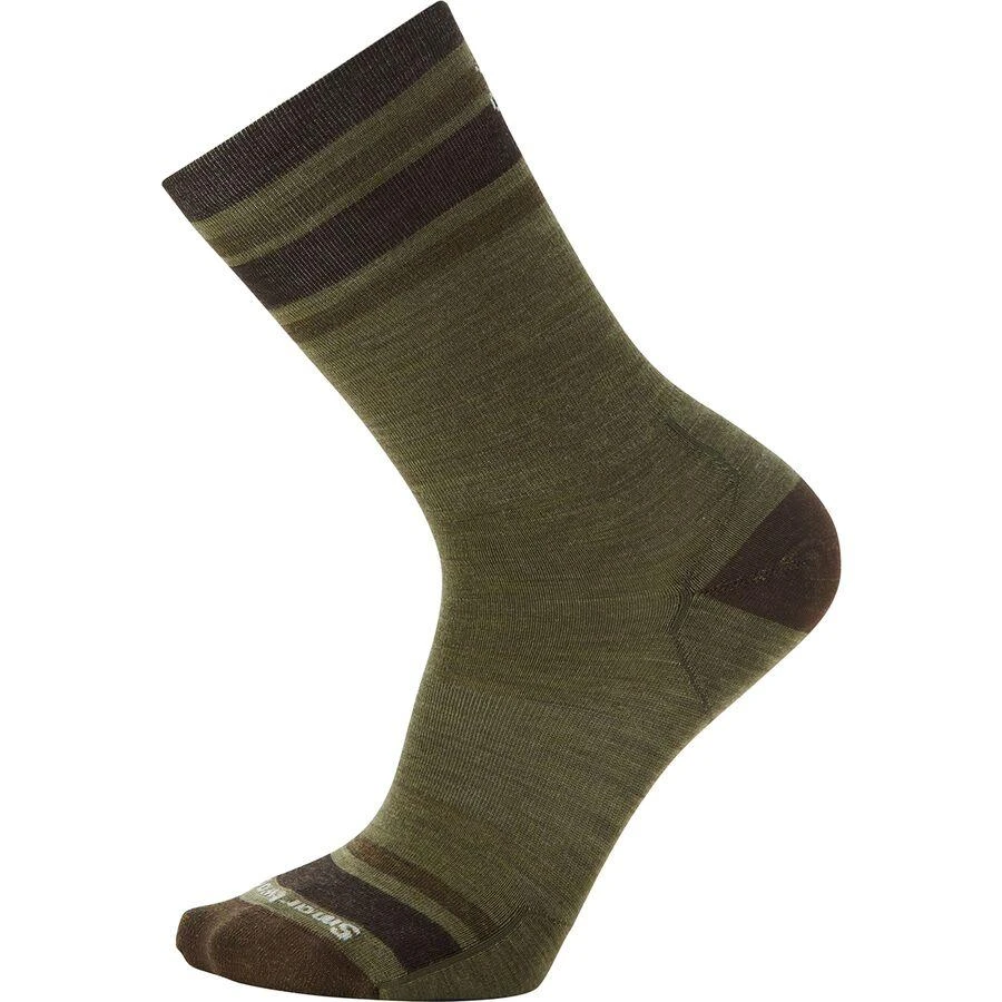 商品SmartWool|Everyday Top Split Stripe Crew Sock - Men's,价格¥113,第1张图片