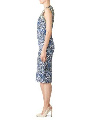 商品Diane von Furstenberg|Paisley Print Sheath Dress,价格¥894,第3张图片详细描述